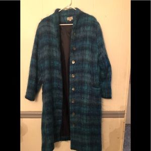 Ladies Vintage Mohair Coat Excellent Condition